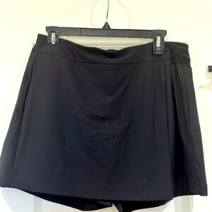 SPANX Athletic Skort-Black